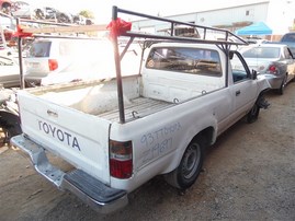 1993 TOYOTA PICK UP 2 DOOR WHITE 2.4 MT 2WD Z19697